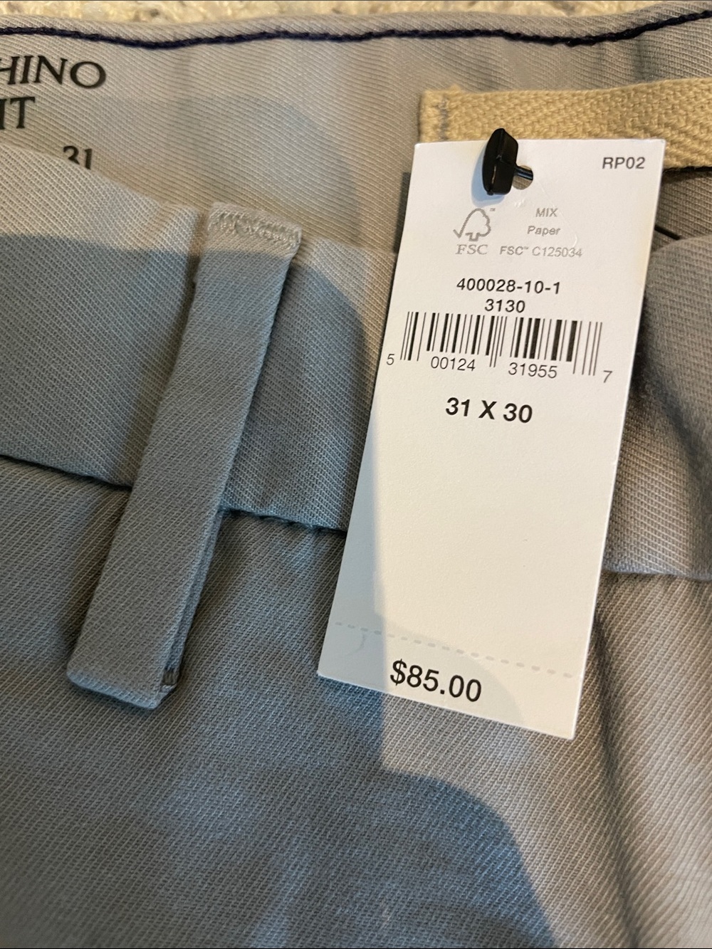 Banana Republic Athletic Fit Chino - Picture 5 of 7